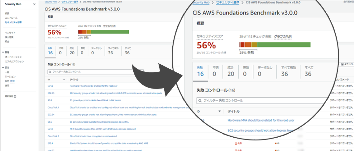 2_SecurityHub_result_Before_2