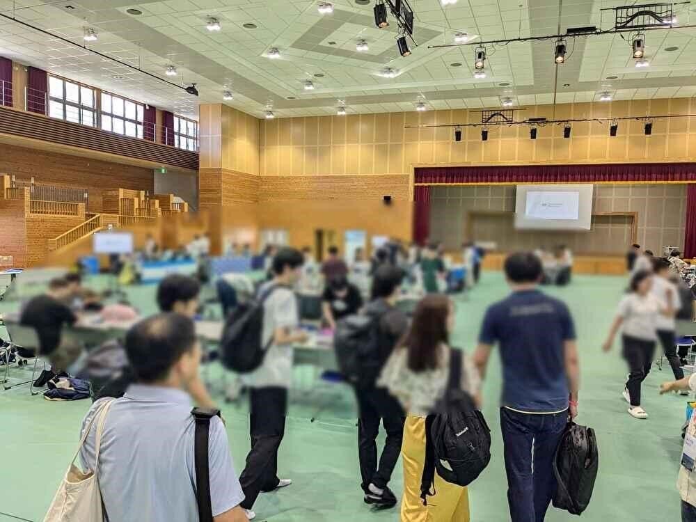 入場のようす